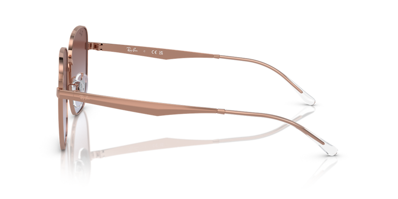 Ray-Ban RB3713D in Rose Gold - Alternate View