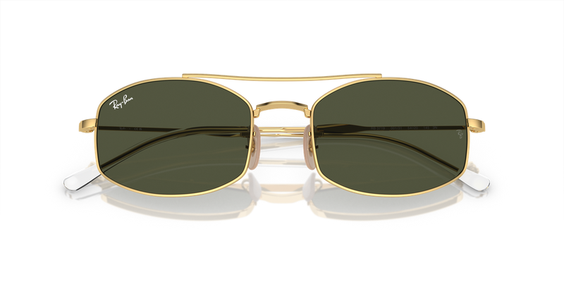 Ray-Ban RB3719 in Arista Gold / G-15 Green (001/31) - Alternate View
