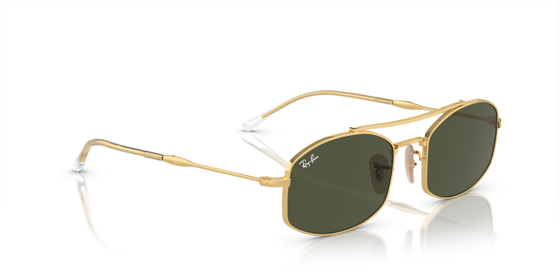 Ray-Ban RB3719 in Arista Gold / G-15 Green (001/31) - Alternate View