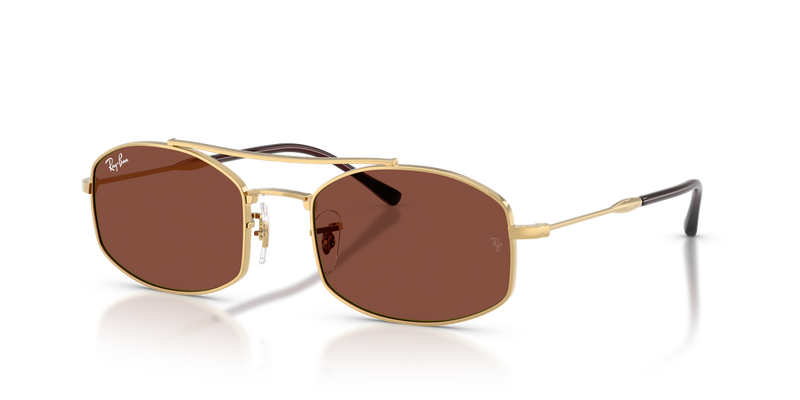 Ray-Ban RB3719 in Arista Gold / Red (001/C5) - Alternate View