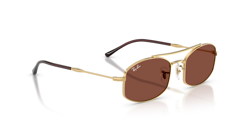 Ray-Ban RB3719 in Arista Gold / Red (001/C5) - Alternate View