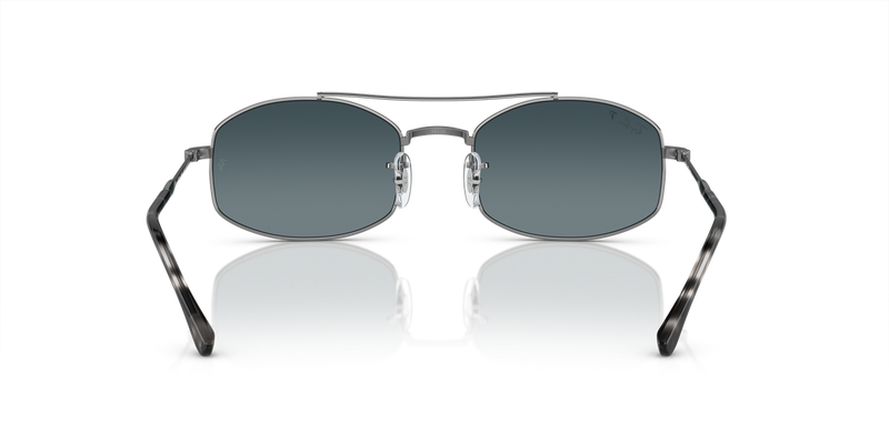Ray-Ban RB3719 in Gunmetal / Dark Blue Polarized (004/S3) - Alternate View