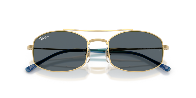 Ray-Ban RB3719 in Arista Gold / Blue (9278R5) - Alternate View