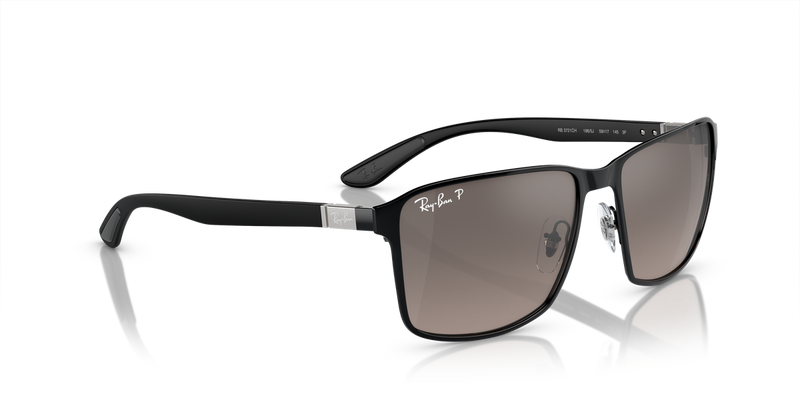 Ray-Ban RB3721CH in Black On Black - Alternate View