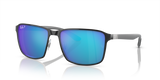 Black On Silver / Blue Polarized+ (9144A1)