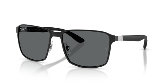 Ray-Ban RB3721 - Black / Dark Grey Polarized (002/B1)