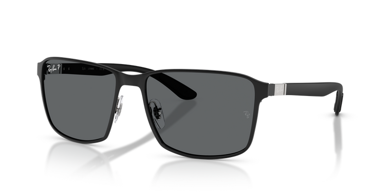 Ray-Ban RB3721 in Black - Front View