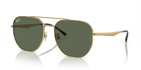 Ray-Ban RB3724D - Arista Gold / Dark Green (001/71)