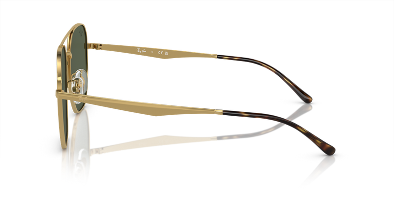 Ray-Ban RB3724D in Arista Gold - Back View