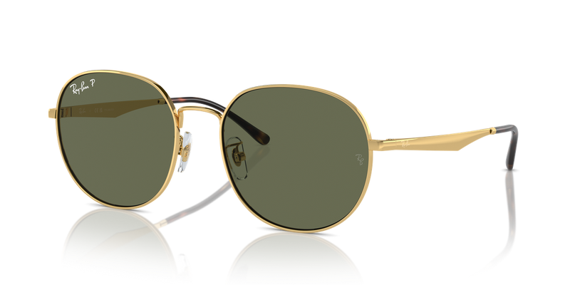 Ray-Ban RB3727D in Arista Gold / Dark Green Polarized (001/9A) - Alternate View