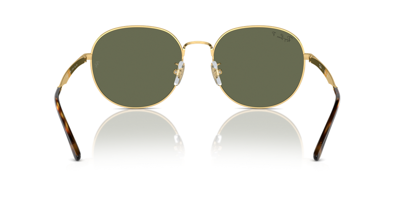 Ray-Ban RB3727D in Arista Gold / Dark Green Polarized (001/9A) - Alternate View