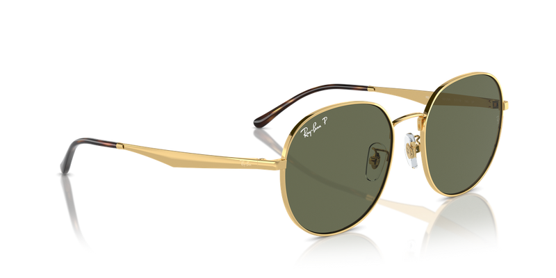 Ray-Ban RB3727D in Arista Gold / Dark Green Polarized (001/9A) - Alternate View