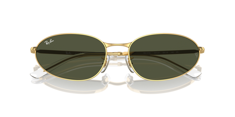 Ray-Ban RB3734 in Arista Gold - Side View