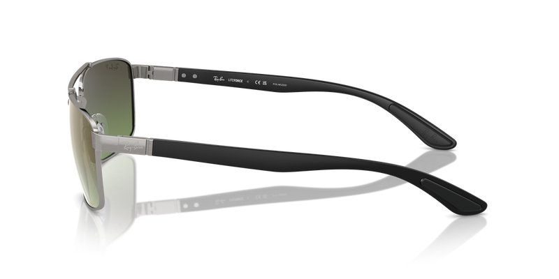 Ray-Ban RB3737CH in Gunmetal - Back View