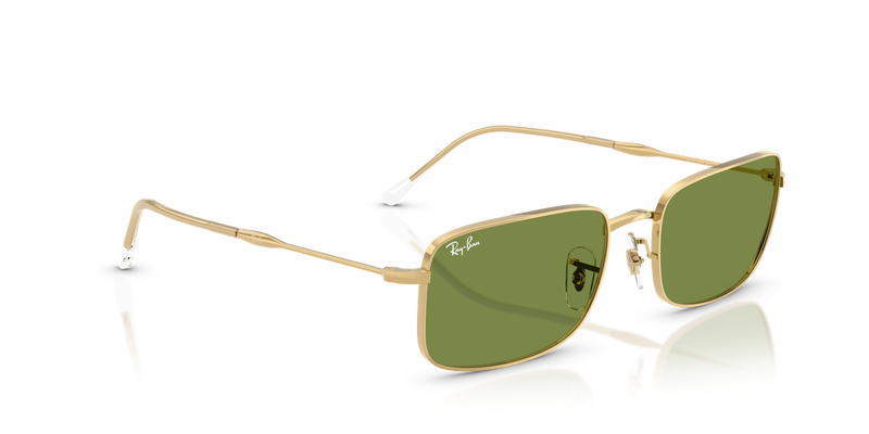 Ray-Ban RB3746 in Arista Gold / Green (001/4E) - Alternate View