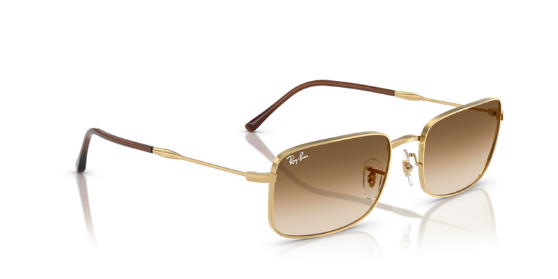 Ray-Ban RB3746 in Arista Gold / Clear Gradient Brown (001/51) - Alternate View