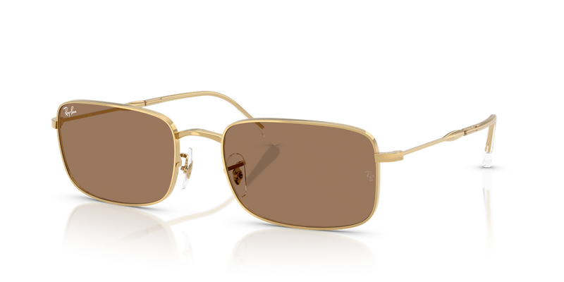 Ray-Ban RB3746 in Arista Gold / Brown (001/73) - Alternate View