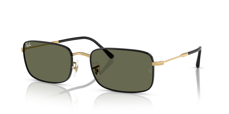 Ray-Ban RB3746 in Black On Arista / G-15 Green Polarized (927158) - Alternate View