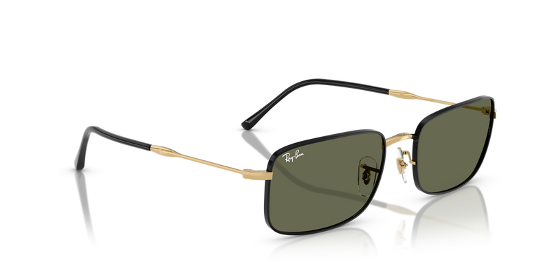 Ray-Ban RB3746 in Black On Arista / G-15 Green Polarized (927158) - Alternate View