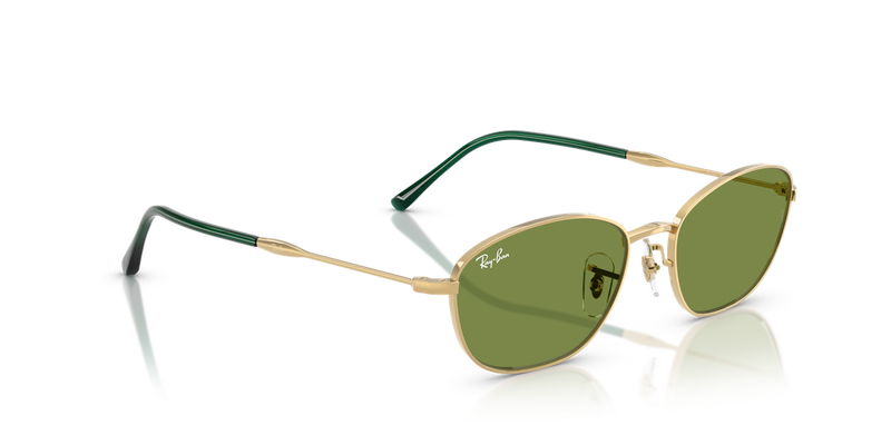 Ray-Ban RB3749 in Arista Gold / Green (001/4E) - Alternate View