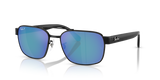 Black / Polarized+ Grey Mirror Blue (002/4L)