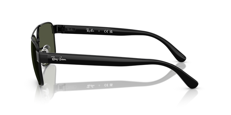 Ray-Ban RB3751 in Black - Back View