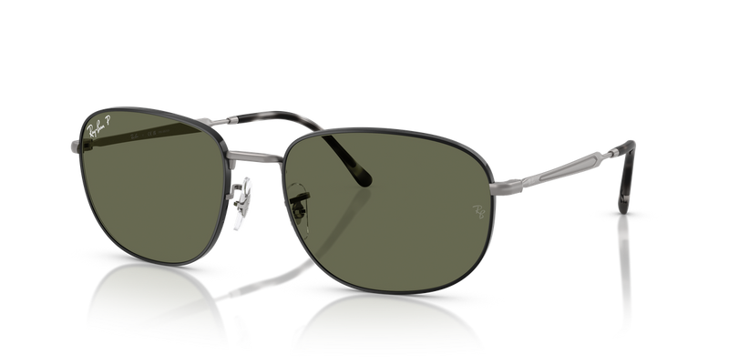 Ray-Ban RB3754 in Matte Black On Matte Gunmetal - Alternate View