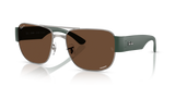 Gunmetal / Polarized+ Brown (004/AN)