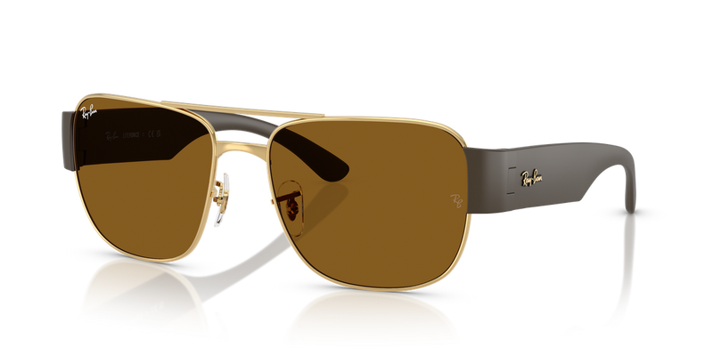 Ray-Ban RB3756 in Arista Gold / Brown (001/33) - Alternate View