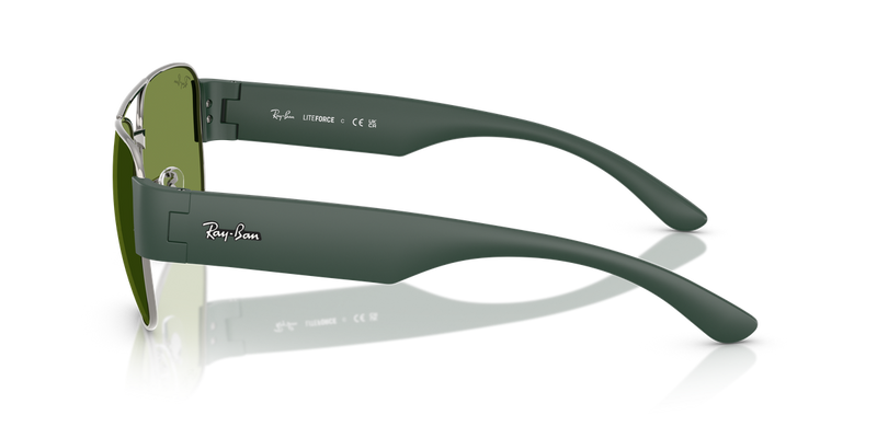 Ray-Ban RB3756 in Gunmetal / Green (004/4E) - Alternate View