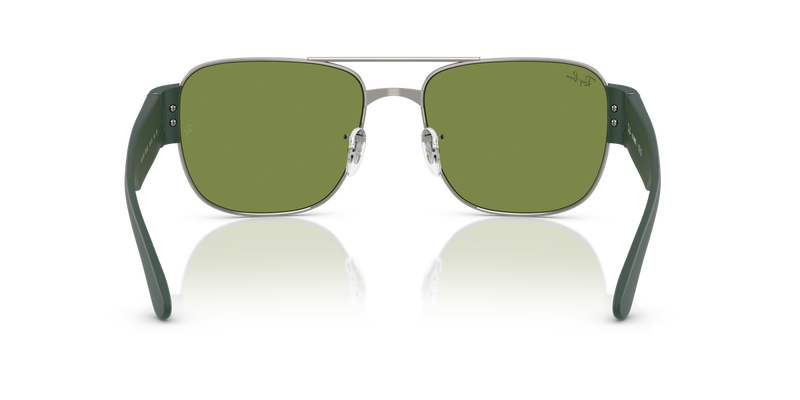 Ray-Ban RB3756 in Gunmetal / Green (004/4E) - Alternate View