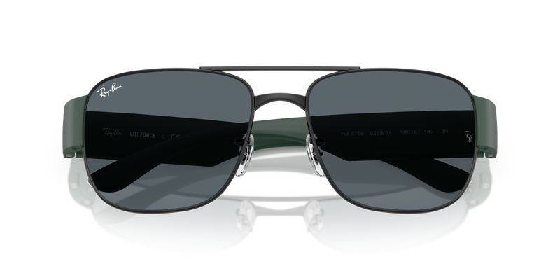 Ray-Ban RB3756 in Black / Green (926931) - Alternate View
