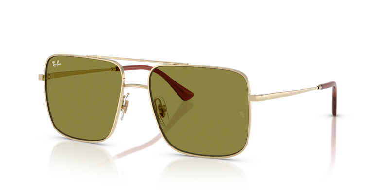 Ray-Ban ARI in Pale Gold - Alternate View