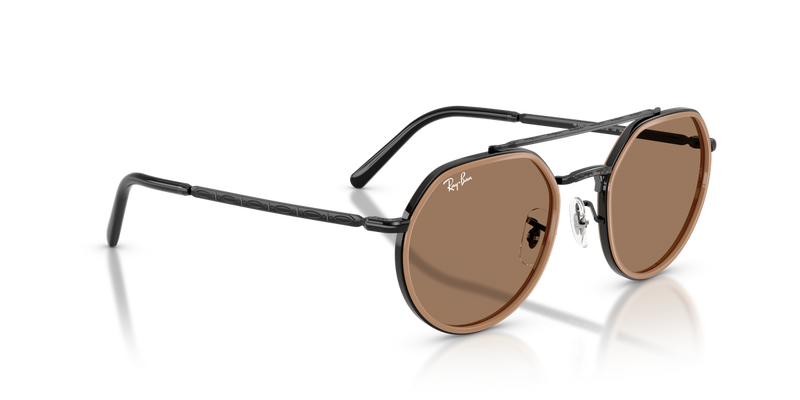 Ray-Ban RB3765 in Black / Brown (927973) - Alternate View