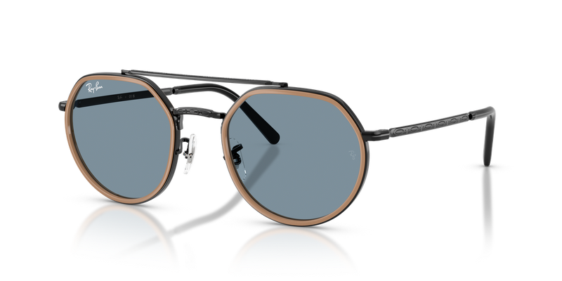 Ray-Ban RB3765 in Black / Blue (9279R5) - Alternate View