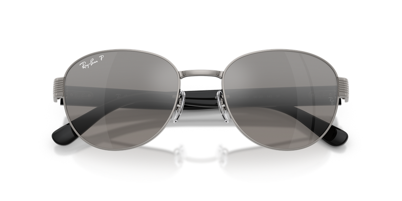 Ray-Ban RB3766CH in Gunmetal / Mirror Silver Polarized+ (004/5J) - Alternate View