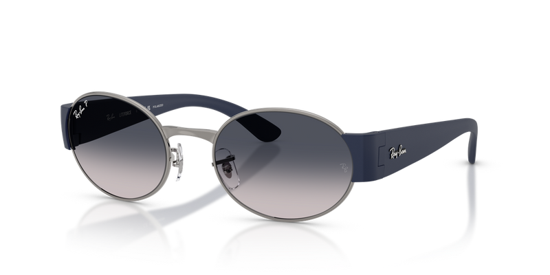 Ray-Ban RB3770 in Gunmetal / Blue Gradient Polarized (004/78) - Alternate View