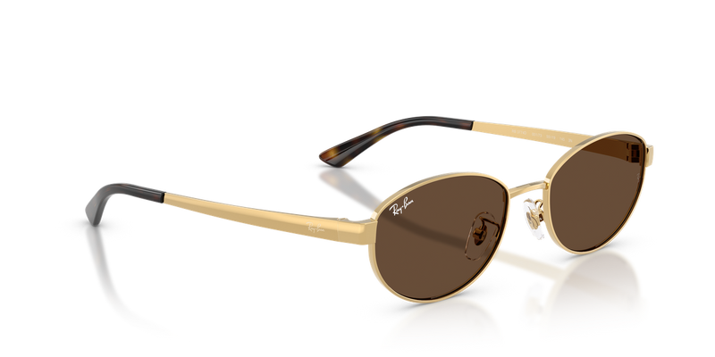 Ray-Ban RB3774D in Arista Gold / Dark Brown (001/73) - Alternate View