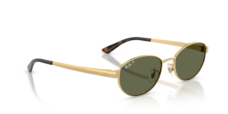 Ray-Ban RB3774D in Arista Gold / Dark Green Polarized (001/9A) - Alternate View