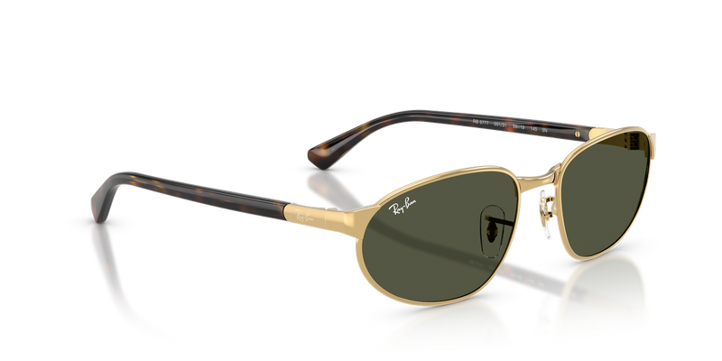 Ray-Ban RB3777 in Arista Gold / Green (001/31) - Alternate View