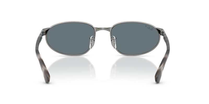 Ray-Ban RB3777 in Gunmetal / Dark Blue Polarized (004/3R) - Alternate View