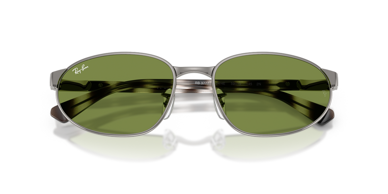 Ray-Ban RB3777 in Gunmetal / Green (004/4E) - Alternate View