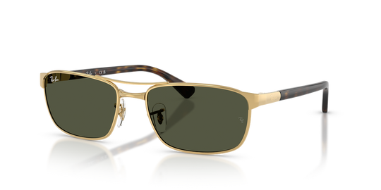 Ray-Ban RB3778 - Arista Gold / Green (001/31)
