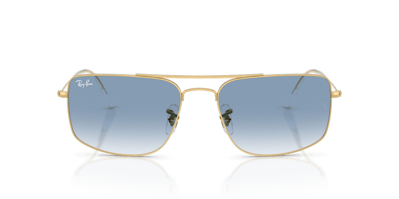 Ray-Ban EXPLORER 3 in Arista Gold / Clear Gradient Blue (001/3F) - Alternate View