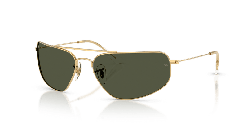 Ray-Ban RB3780 in Arista Gold / Green (001/31) - Front View