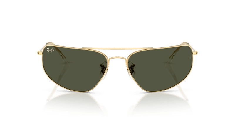 Ray-Ban RB3780 in Arista Gold / Green (001/31) - Alternate View