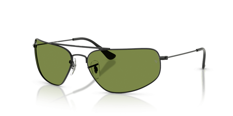 Ray-Ban RB3780 in Black / Green (002/4E) - Alternate View