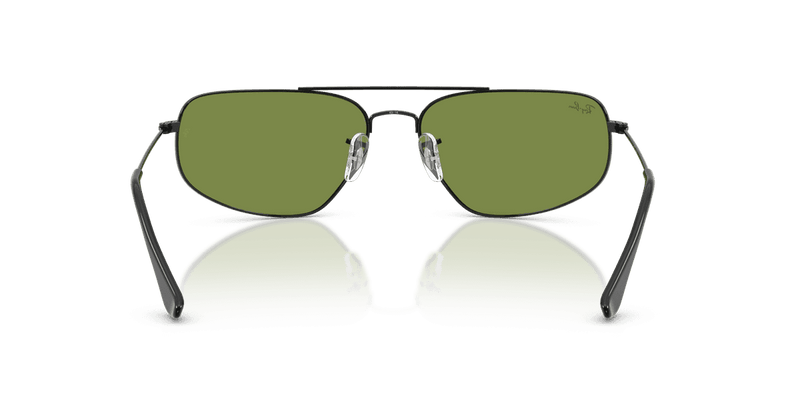 Ray-Ban RB3780 in Black / Green (002/4E) - Alternate View