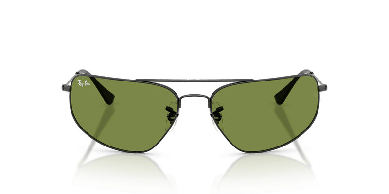 Ray-Ban RB3780 in Black / Green (002/4E) - Alternate View