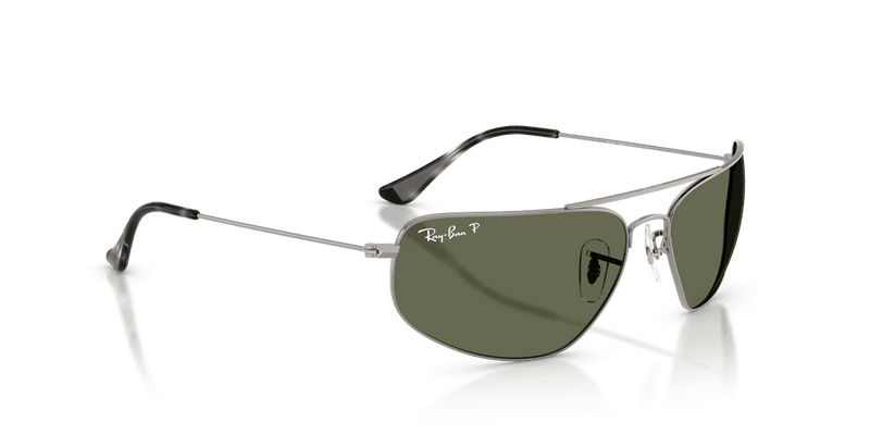 Ray-Ban RB3780 in Gunmetal / Green Polarized (004/58) - Alternate View
